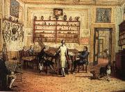 hans werer henze The mid-18th century a group of musicians take part in the main Chamber of Commerce fortrose apartment in Naples, Italy Sweden oil painting artist